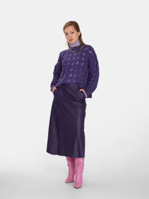 Фиолетовый свитер Riani