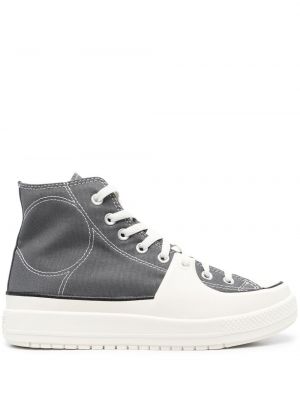 Baskets à motif étoile Converse gris