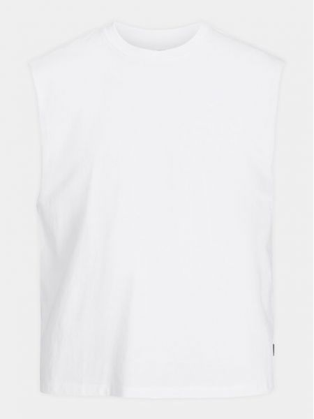 Oversize тениска Jack&jones бяло