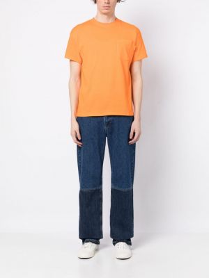 Křišťálové bavlněné tričko s kapsami Advisory Board Crystals oranžové