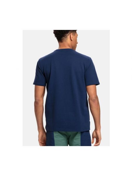 Camiseta de algodón manga corta Fila azul