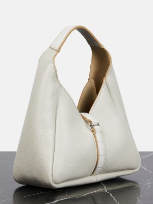 Кожени шопинг чанта Givenchy бяло
