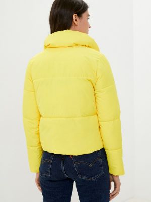 Утепленная демисезонная куртка Fadjo желтая