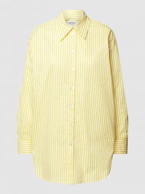 Bluzka w paski Seidensticker żółta