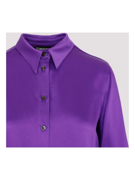 Camisa Tom Ford violeta