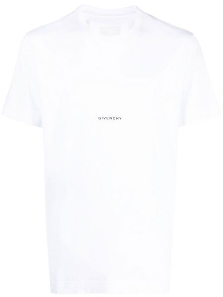 Тениска с принт Givenchy бяло