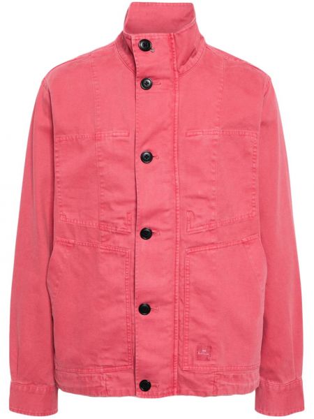Pamučna jakna Ps Paul Smith ružičasta