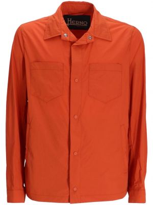 Koszula Herno pomarańczowa