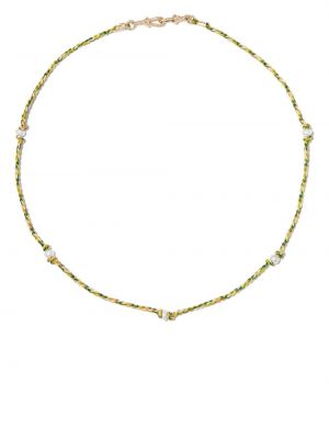 Pletena ogrlica sa perlicama Marie Lichtenberg