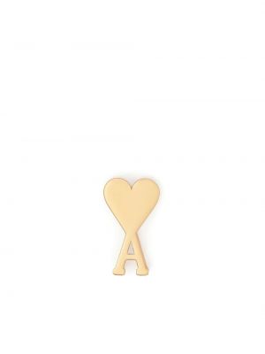 Σκουλαρίκια Ami Paris χρυσό