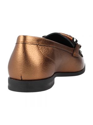 Loafers con flecos de cuero Alpe marrón