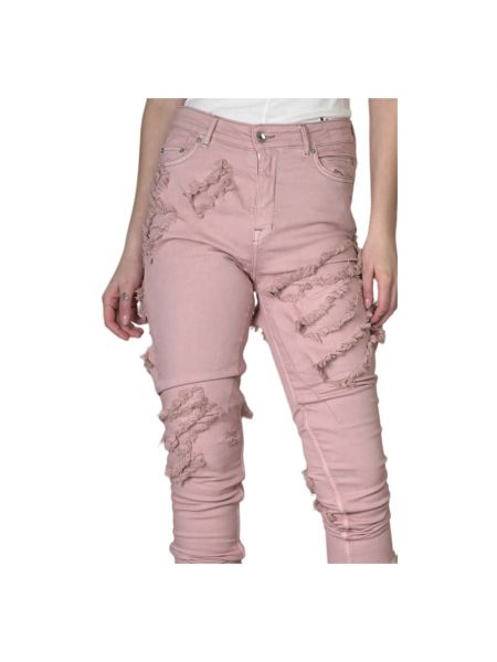 Skinny jeans Rick Owens pink