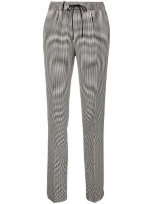 Plisirane hlače karirane Ralph Lauren Collection
