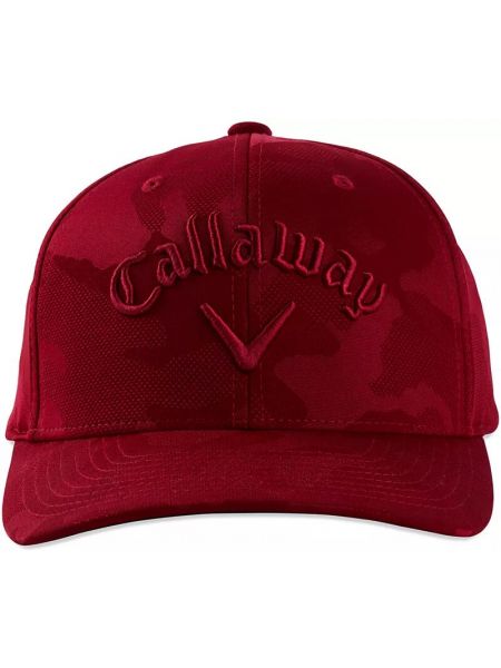 Камуфляжная кепка Callaway красная