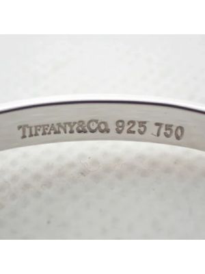 Pulsera de seda Tiffany & Co. Pre-owned plateado