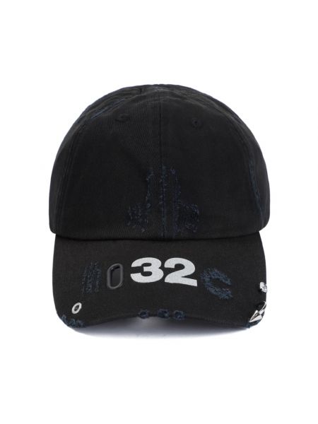 Czarna czapka z daszkiem 032c