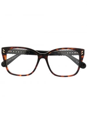 Pletené brýle Stella Mccartney Eyewear hnědé