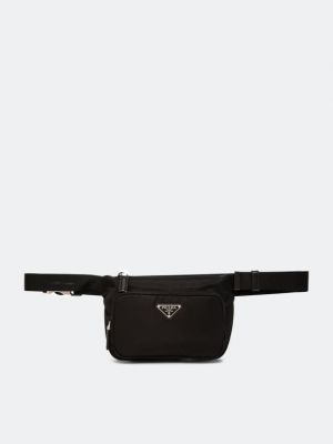 Поясная сумка Prada Re-Nylon черный