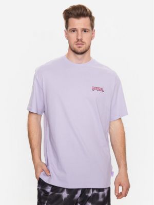 Tricou cu croială lejeră Puma violet