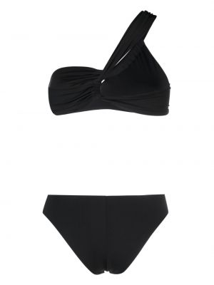 Asymmetrischer bikini Federica Tosi schwarz