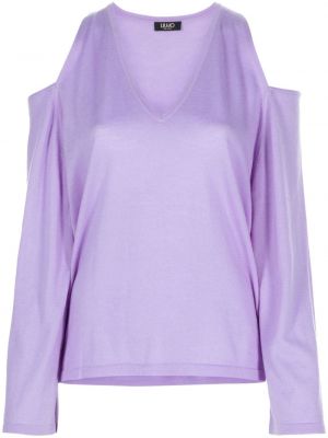 Puloverel tricotate Liu Jo violet