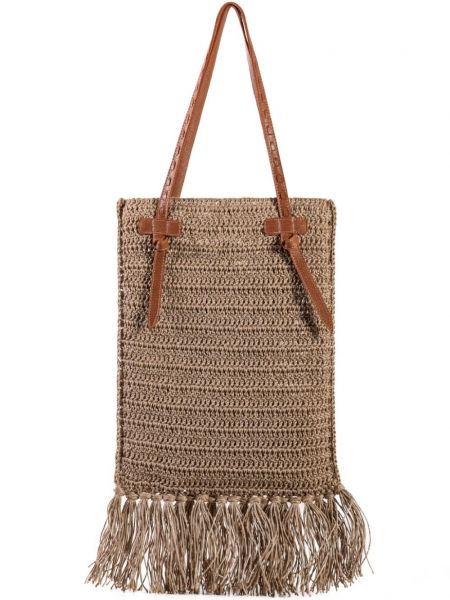 Shopping bag Nannacay brun