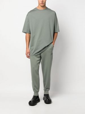 Medvilninis marškinėliai Y-3 žalia