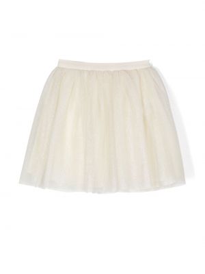 Gonna di tulle Bonpoint bianco