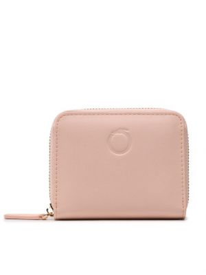 Cipzáras pénztárca Trussardi - rózsaszín