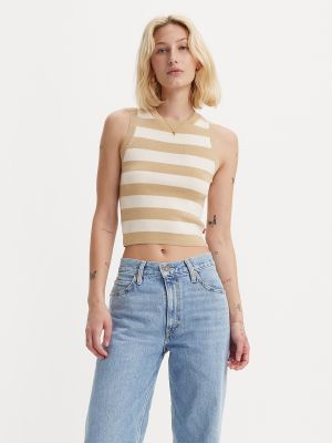 Jersey sin mangas de tela jersey Levi's beige