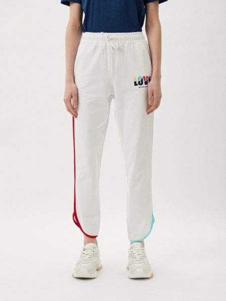 Белые спортивные штаны Love Moschino
