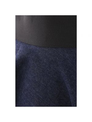 Spódnica jeansowa Alaïa niebieska