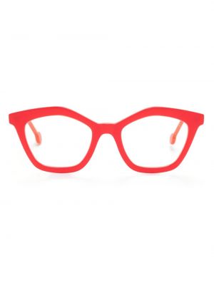 Ochelari cu imprimeu geometric L.a. Eyeworks roșu