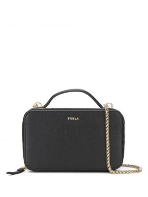 Rund bag Furla svart