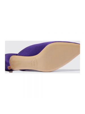 Calzado de seda Scarosso violeta