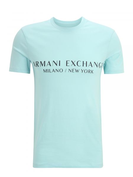 Marškinėliai Armani Exchange juoda