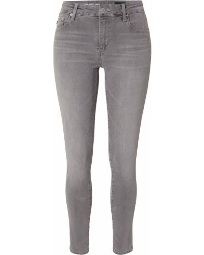 Skinny fit traperice Ag Jeans siva