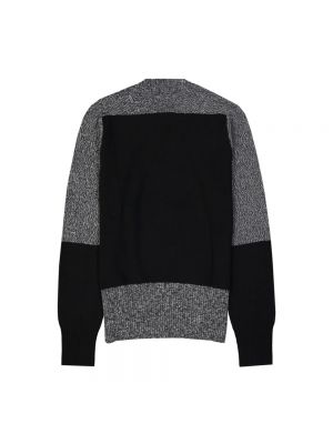 Jersey de lana de cachemir de tela jersey Alexander Mcqueen negro