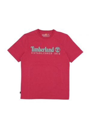 Różowa koszulka Timberland