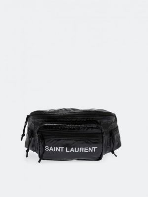 Ремень Saint Laurent черный
