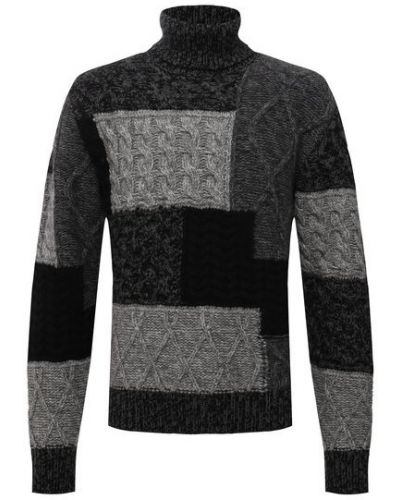 Кашемировый свитер Dolce & Gabbana, серый