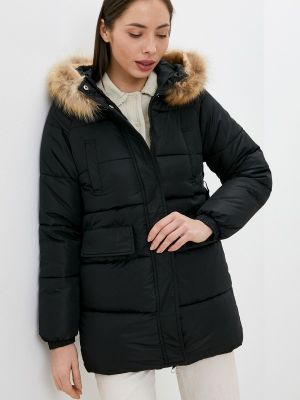 Утепленная куртка Izabella черная