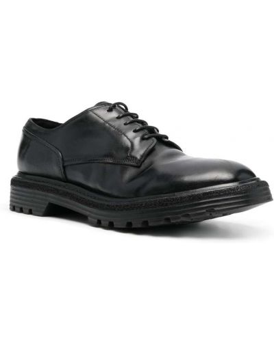 Dabīgās ādas derbija stila kurpes Premiata melns