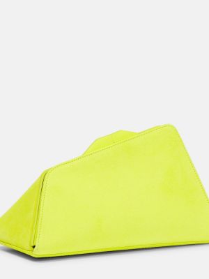 Велурени чанта тип „портмоне“ The Attico жълто