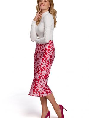 Suknja s cvjetnim printom Makover