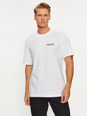 Priliehavé tričko Penfield biela