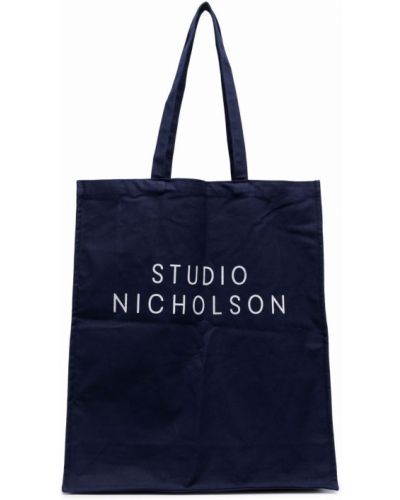 Bolso shopper Studio Nicholson azul
