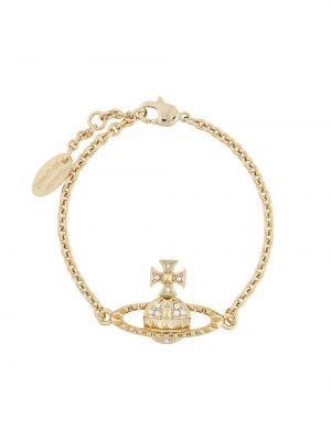 Złota bransoletka łańcuch Vivienne Westwood