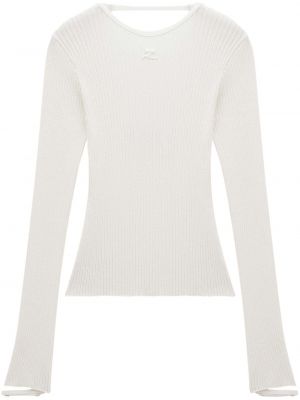 Пуловер Courreges бяло