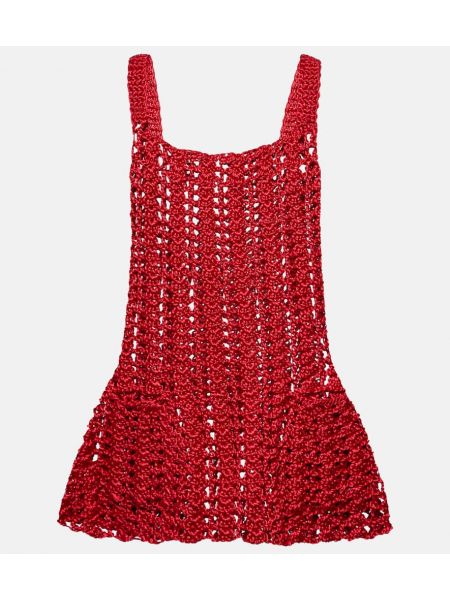 Mini vestido Jw Anderson rojo